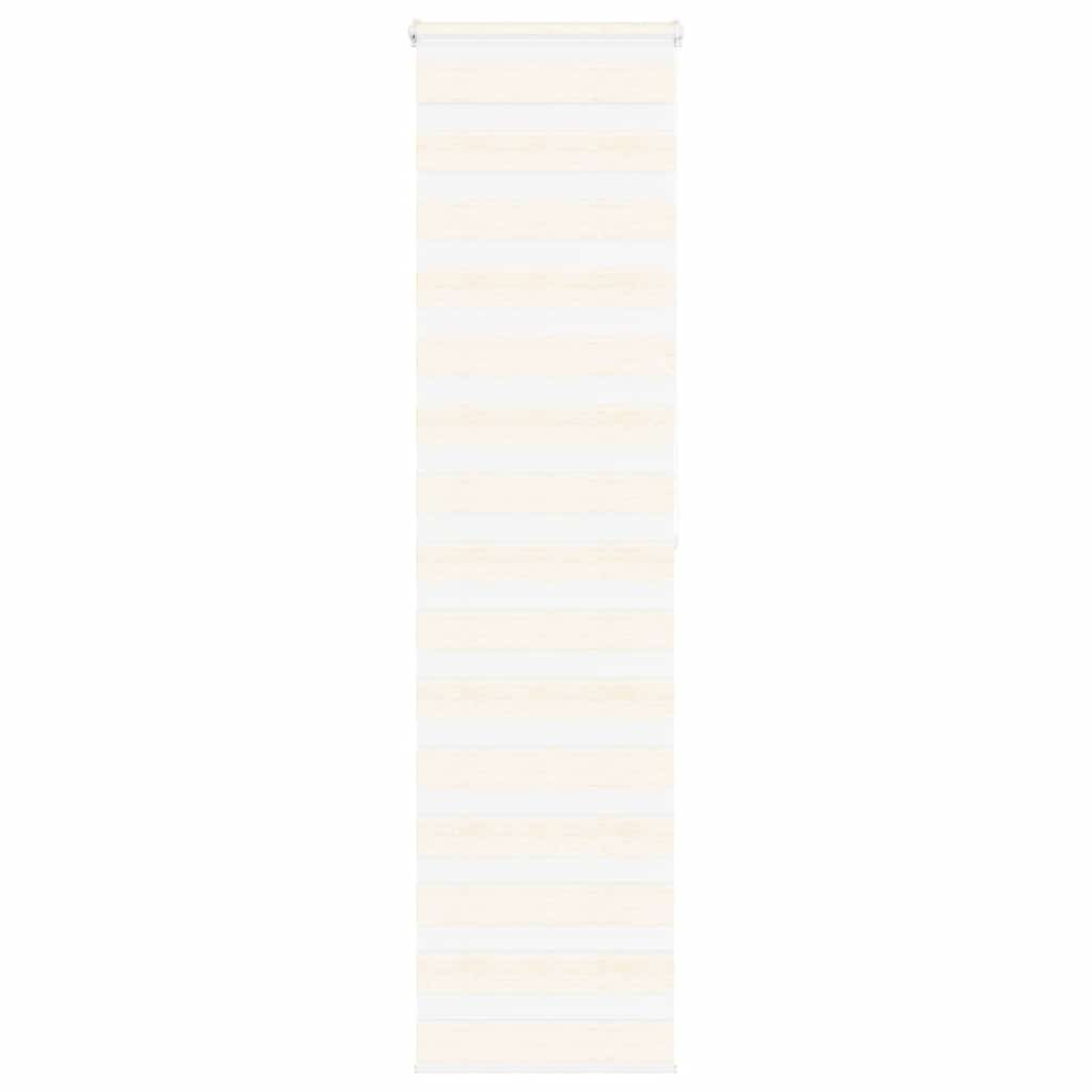 zebragardin marmorbeige 65x200 cm stofbredde 60,9 cm polyester