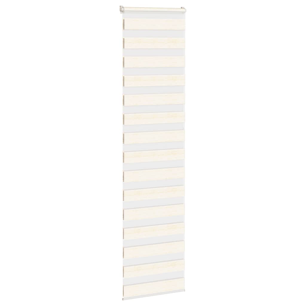 zebragardin marmorbeige 65x200 cm stofbredde 60,9 cm polyester