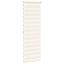 zebragardin marmorbeige 90x200 cm stofbredde 85,9 cm polyester