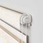 zebragardin marmorbeige 90x200 cm stofbredde 85,9 cm polyester