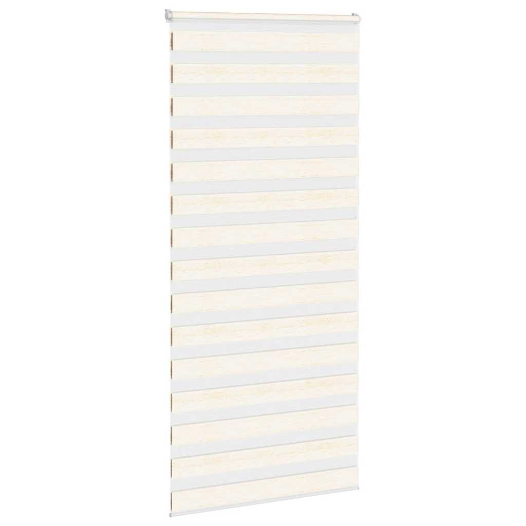 zebragardin marmorbeige 100x200 cm stofbredde 95,9 cm polyester