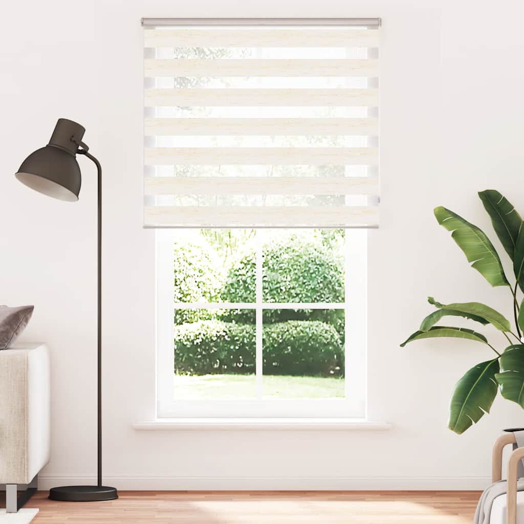 zebragardin marmorbeige 125x200 cm stofbredde 120,9cm polyester