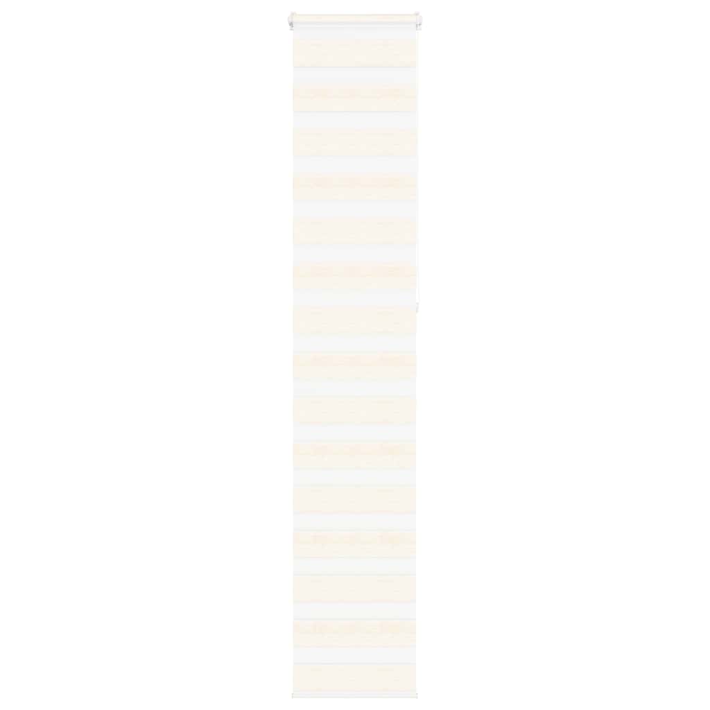 zebragardin marmorbeige 40x230 cm stofbredde 35,9 cm polyester
