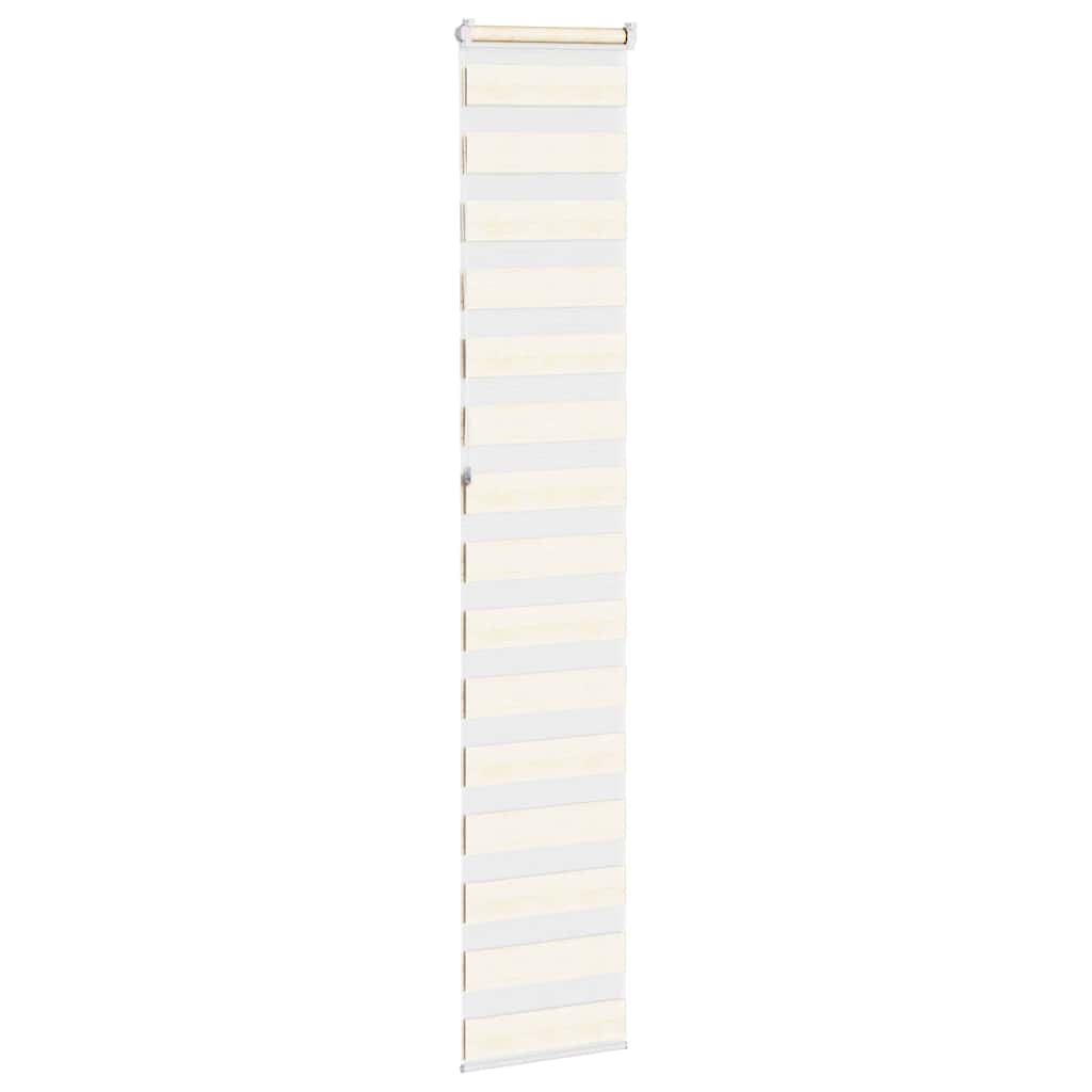 zebragardin marmorbeige 40x230 cm stofbredde 35,9 cm polyester