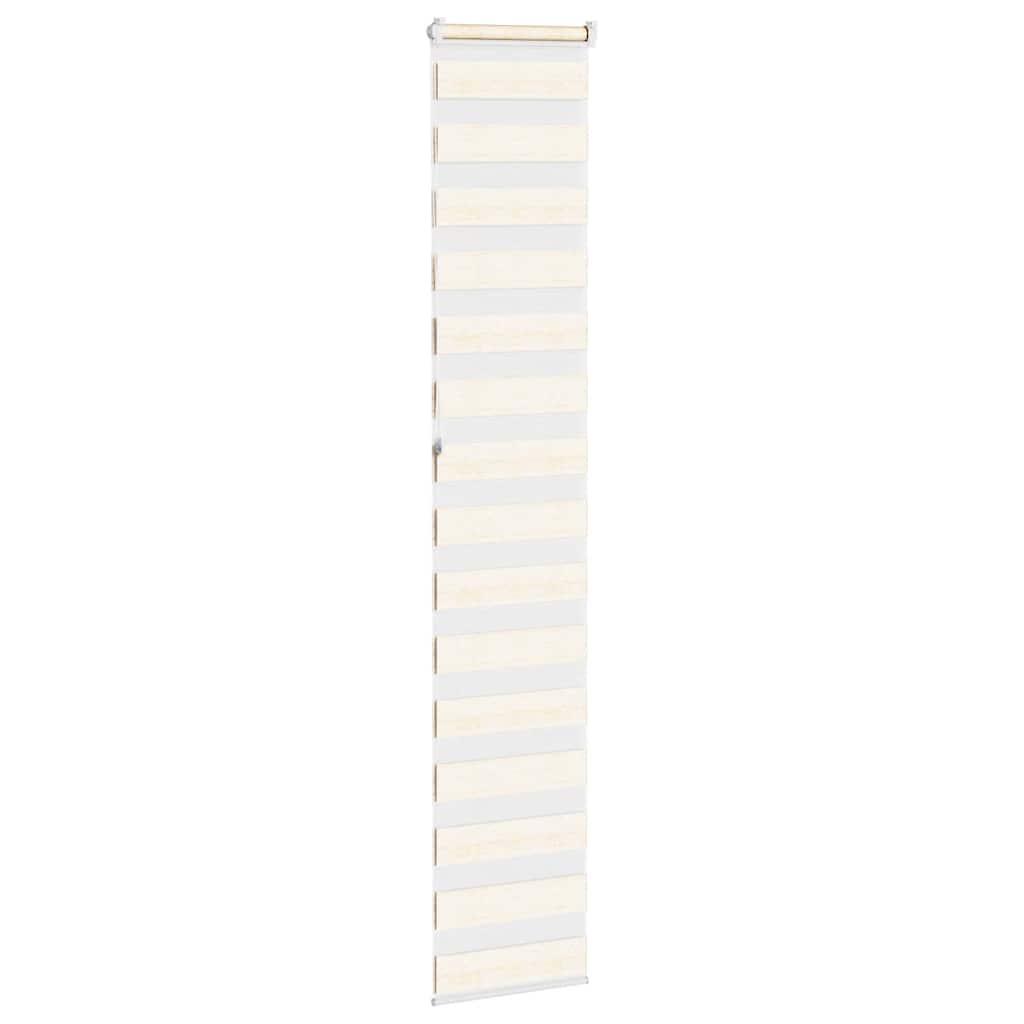 zebragardin marmorbeige 45x230 cm stofbredde 40,9 cm polyester