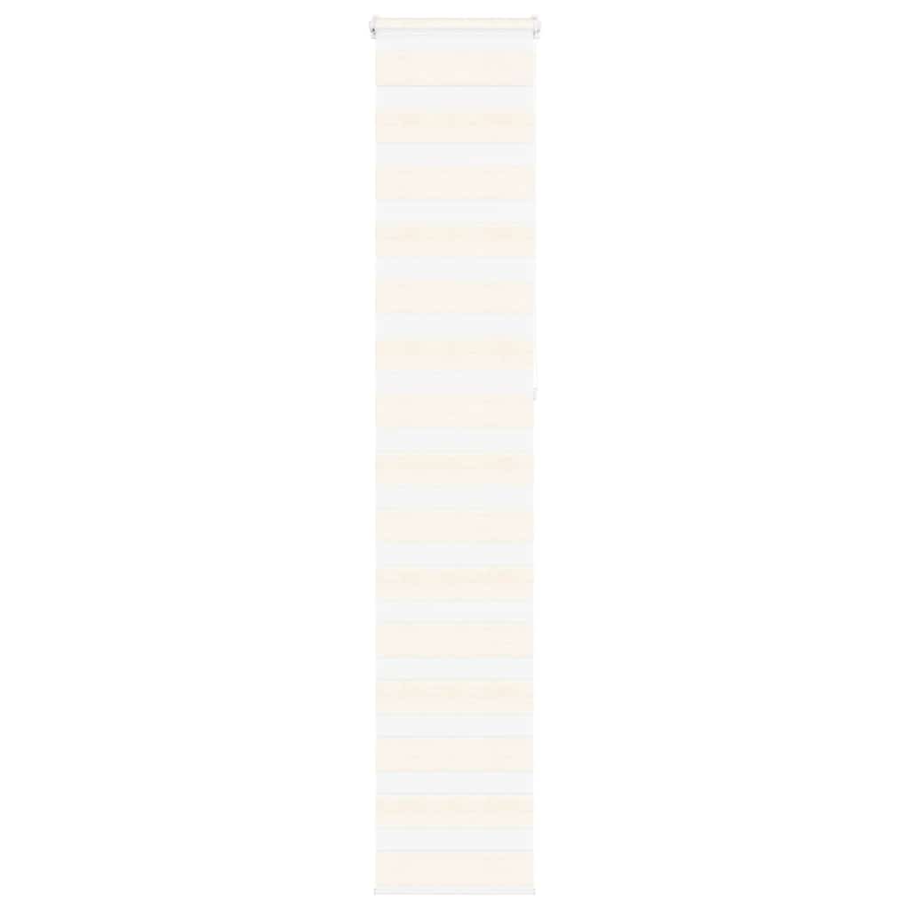 zebragardin marmorbeige 50x230 cm stofbredde 45,9 cm polyester