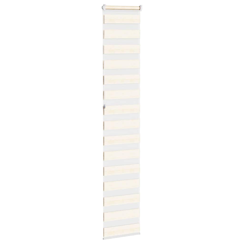 zebragardin marmorbeige 50x230 cm stofbredde 45,9 cm polyester