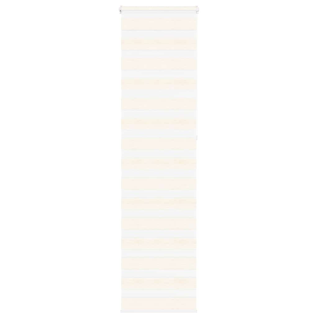 zebragardin marmorbeige 55x230 cm stofbredde 50,9 cm polyester