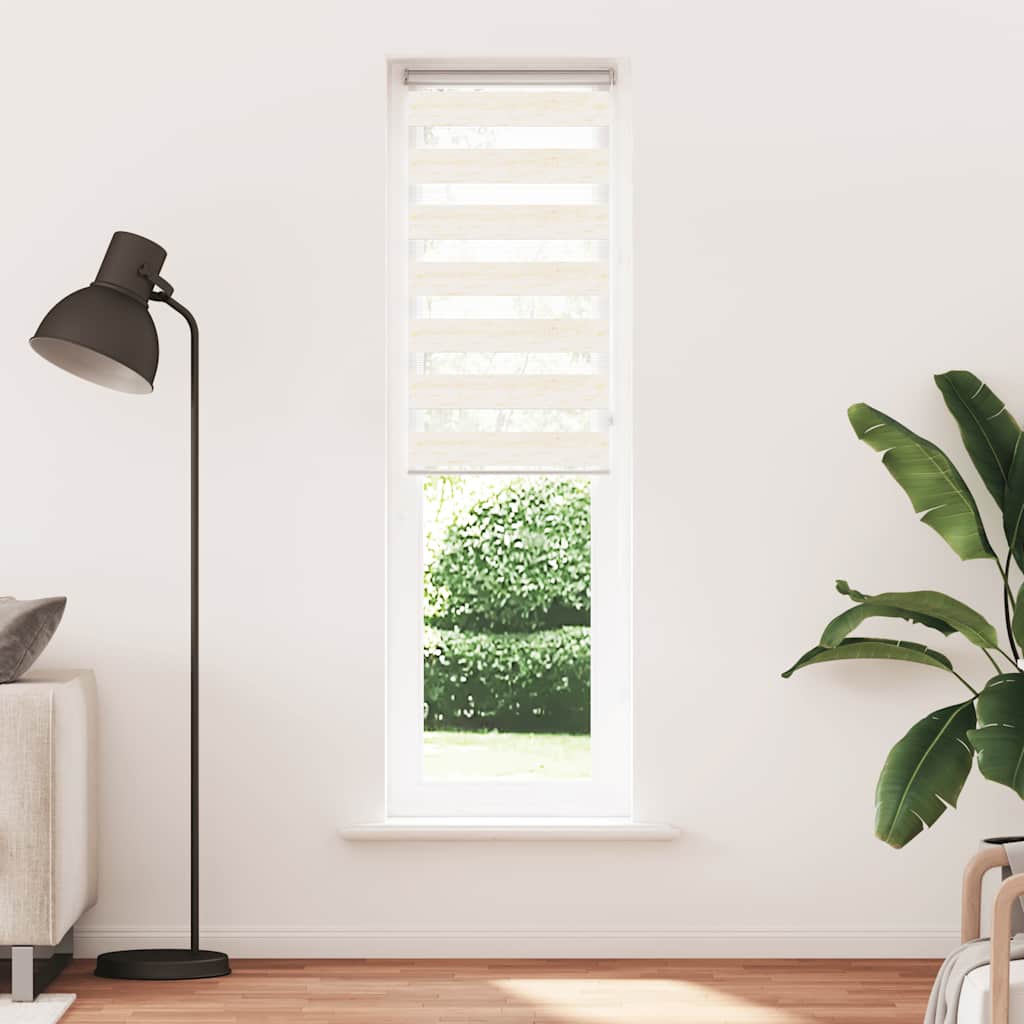 zebragardin marmorbeige 55x230 cm stofbredde 50,9 cm polyester