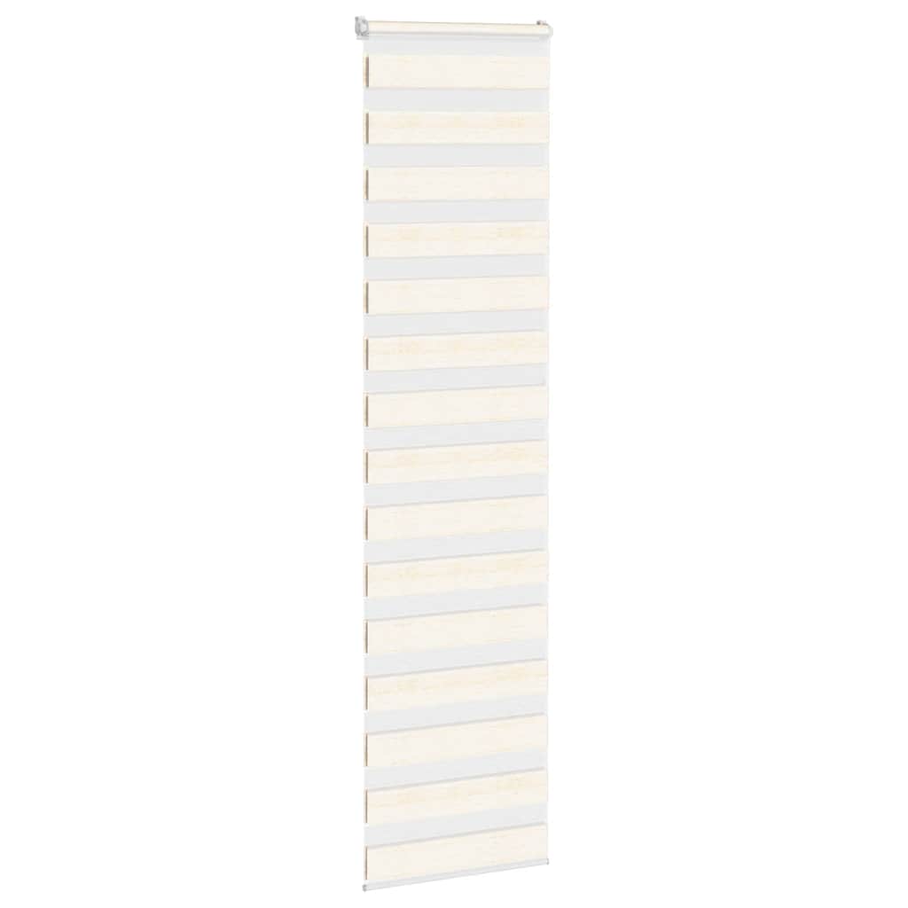 zebragardin marmorbeige 60x230 cm stofbredde 55,9 cm polyester