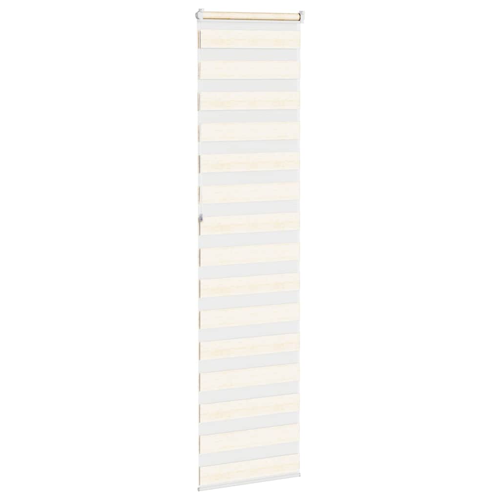 zebragardin marmorbeige 60x230 cm stofbredde 55,9 cm polyester