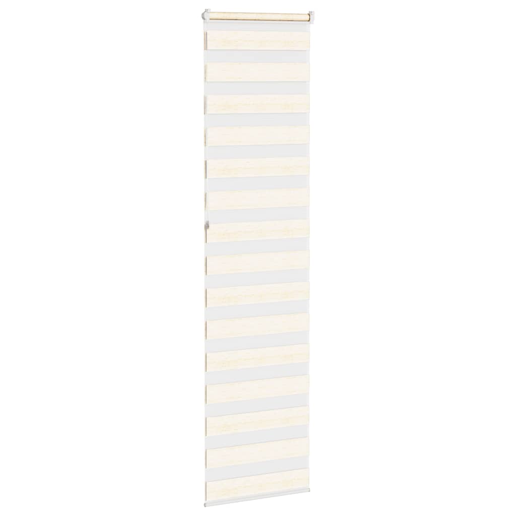 zebragardin marmorbeige 65x230 cm stofbredde 60,9 cm polyester