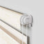 zebragardin marmorbeige 65x230 cm stofbredde 60,9 cm polyester