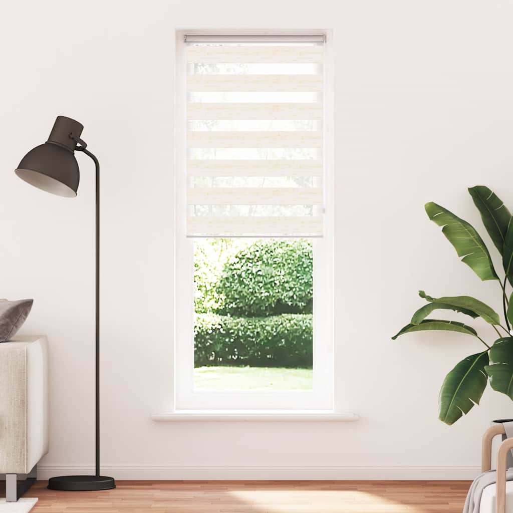 zebragardin marmorbeige 70x230 cm stofbredde 65,9 cm polyester