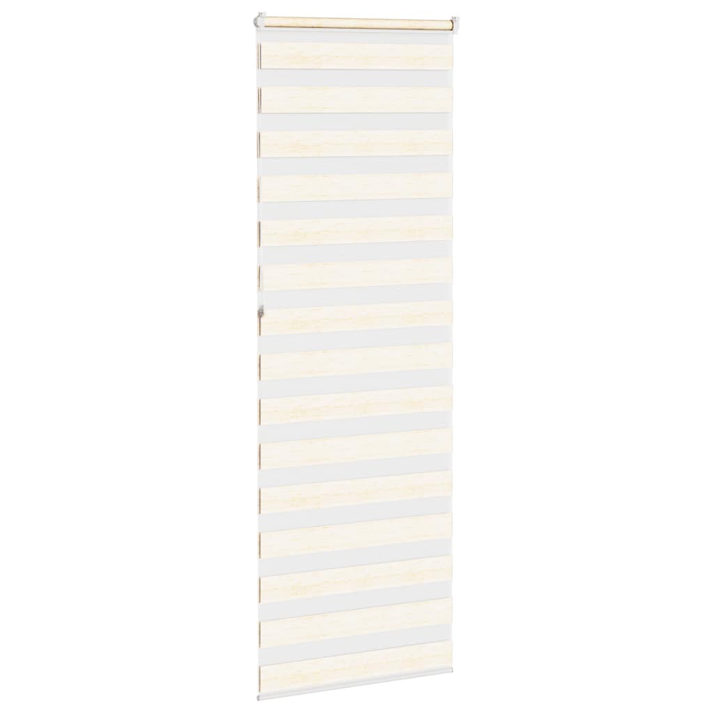 zebragardin marmorbeige 80x230 cm stofbredde 75,9 cm polyester