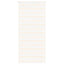 zebragardin marmorbeige 95x230 cm stofbredde 90,9 cm polyester