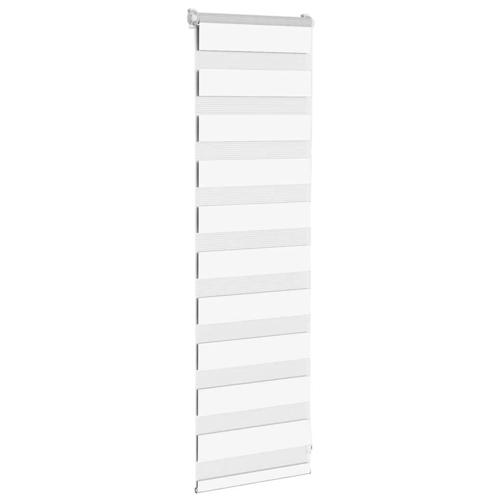 zebragardin hvid 40x100 cm stofbredde 35,9 cm polyester