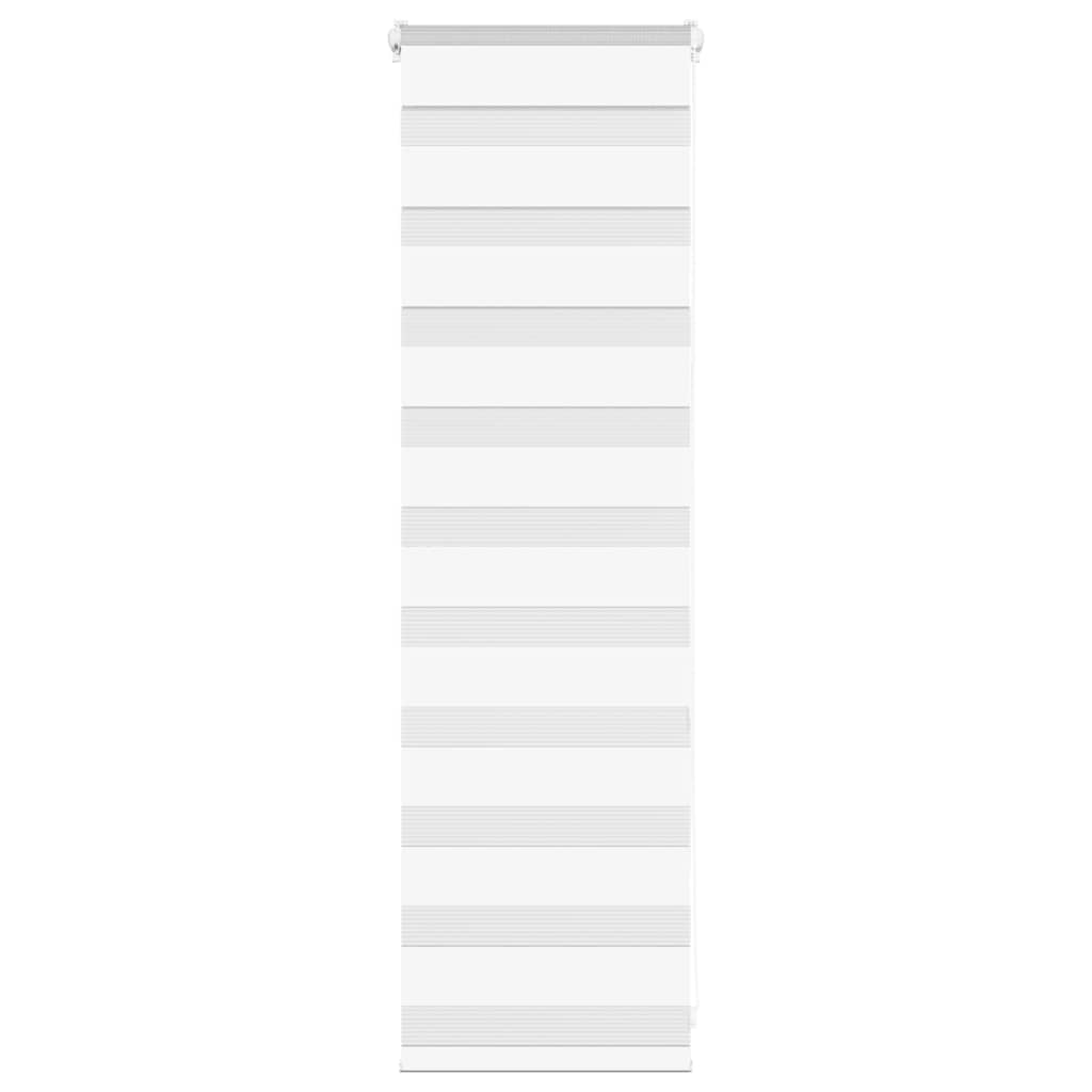 zebragardin hvid 45x100 cm stofbredde 40,9 cm polyester
