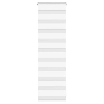zebragardin hvid 45x100 cm stofbredde 40,9 cm polyester