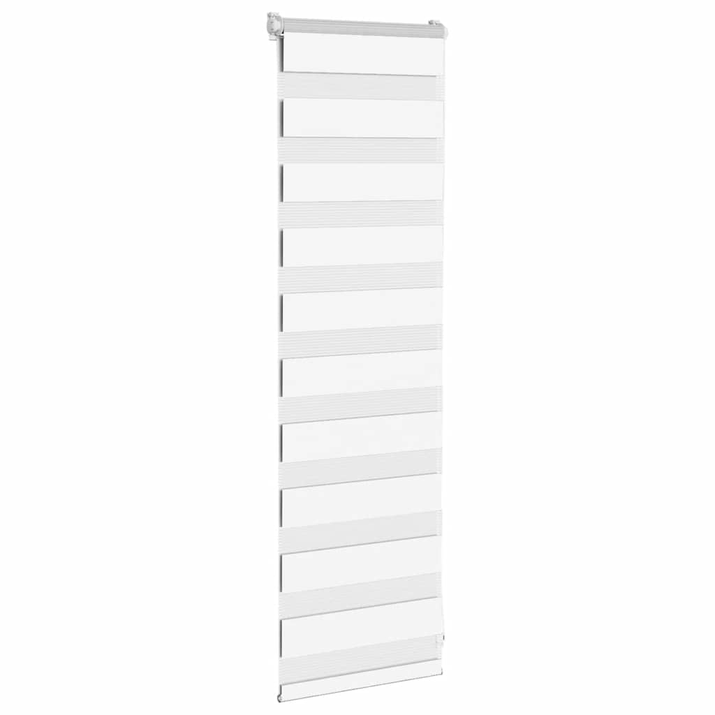 zebragardin hvid 45x100 cm stofbredde 40,9 cm polyester