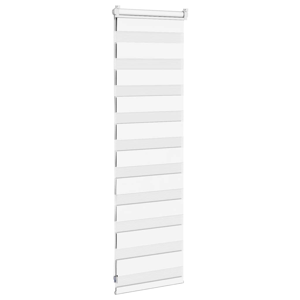 zebragardin hvid 45x100 cm stofbredde 40,9 cm polyester