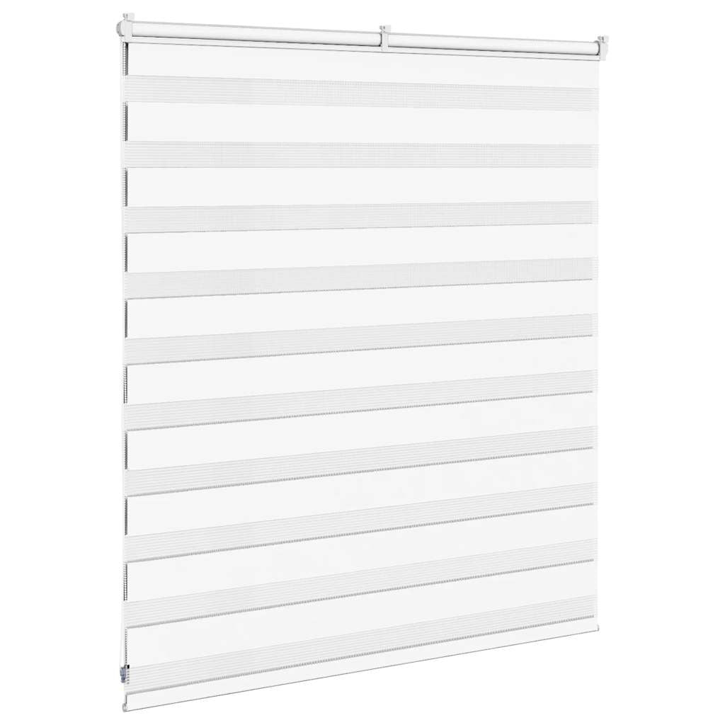 zebragardin hvid 125x100 cm stofbredde 120,9 cm polyester