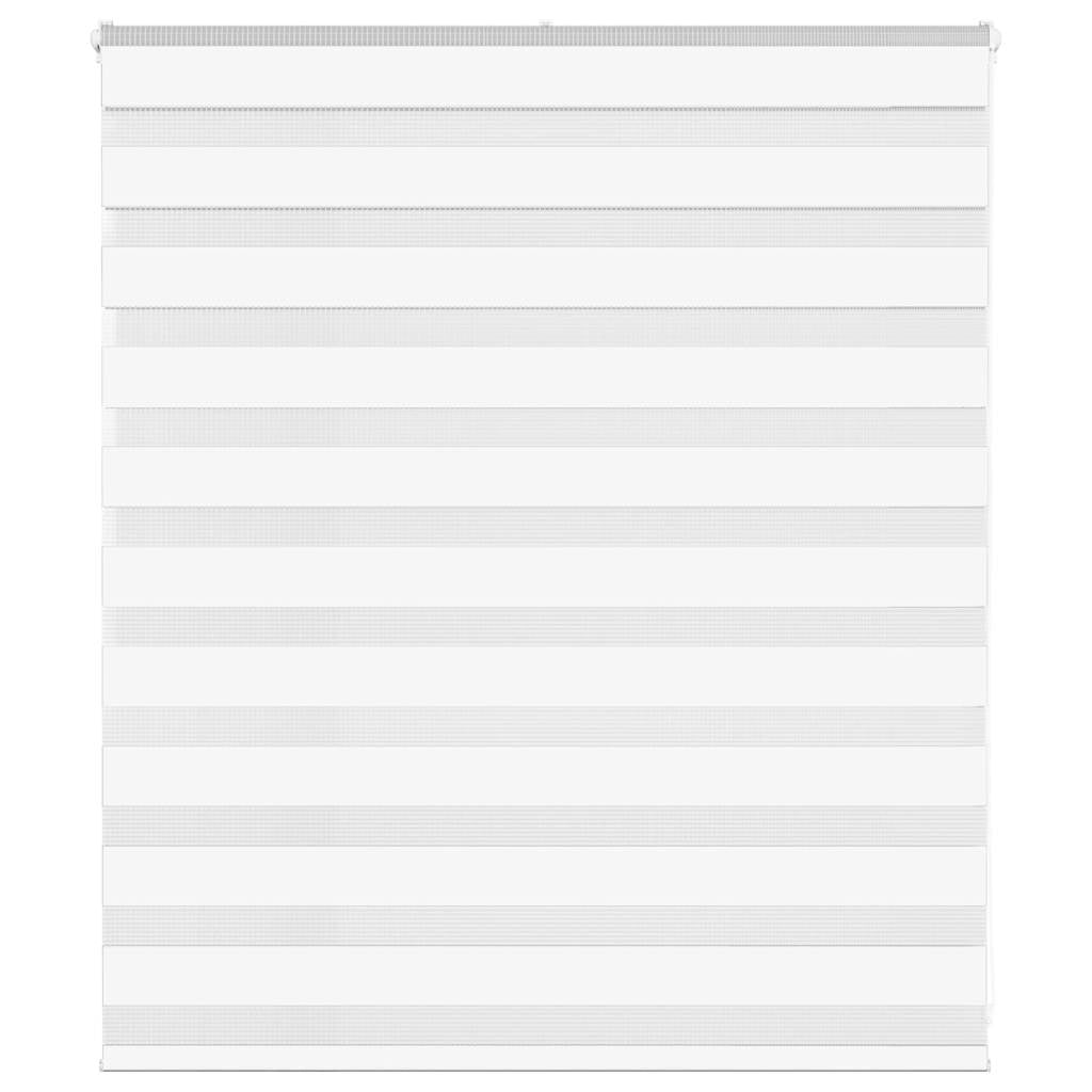zebragardin hvid 135x100 cm stofbredde 130,9 cm polyester