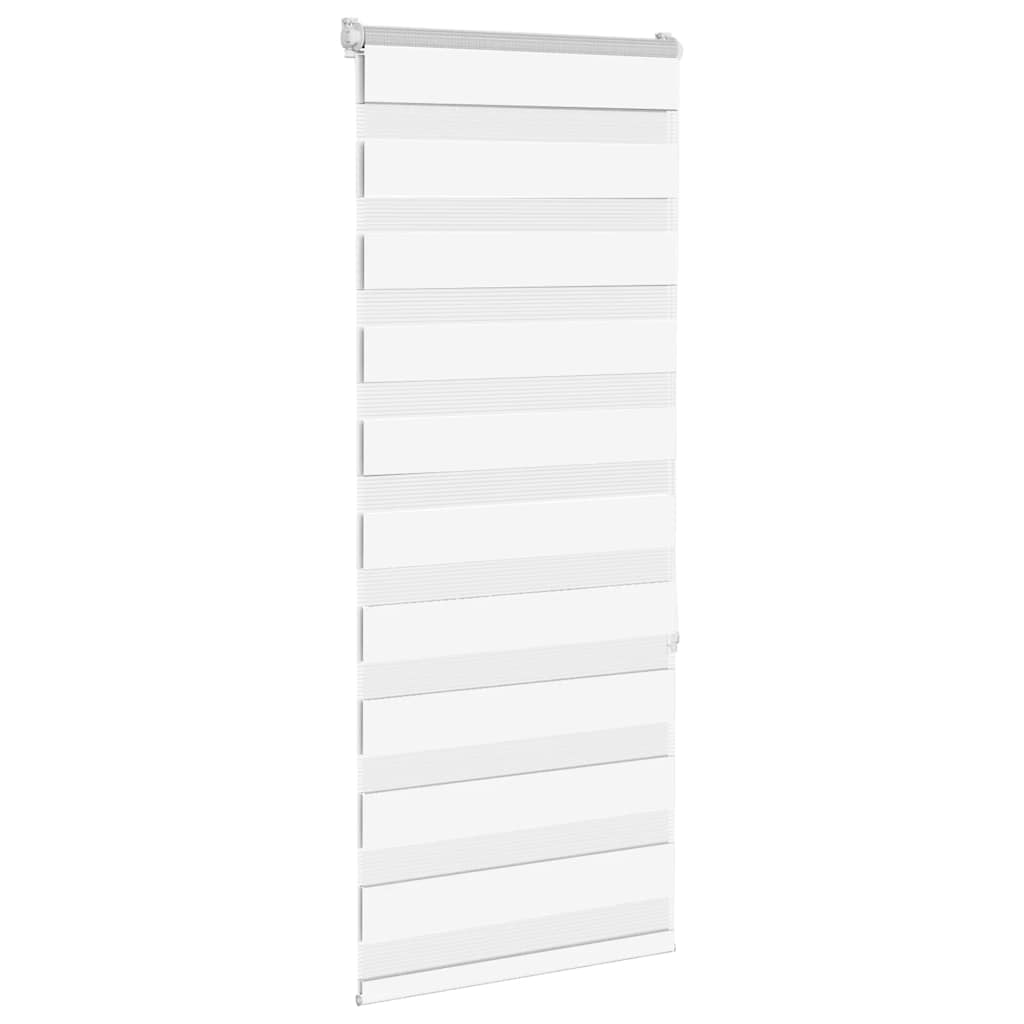 zebragardin hvid 65x150 cm stofbredde 60,9 cm polyester