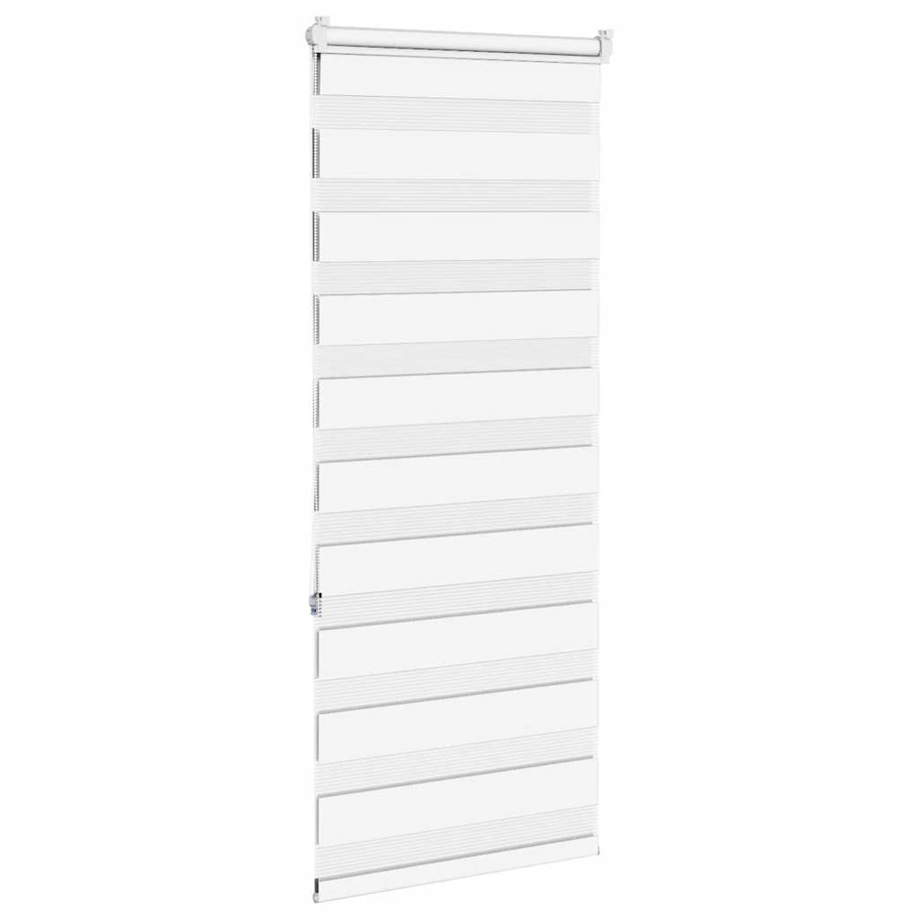 zebragardin hvid 65x150 cm stofbredde 60,9 cm polyester