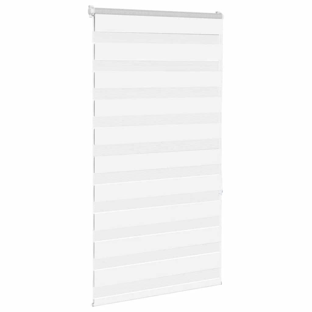 zebragardin hvid 85x150 cm stofbredde 80,9 cm polyester