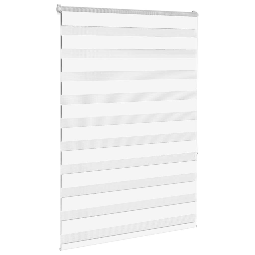 zebragardin hvid 115x150 cm stofbredde 110,9 cm polyester