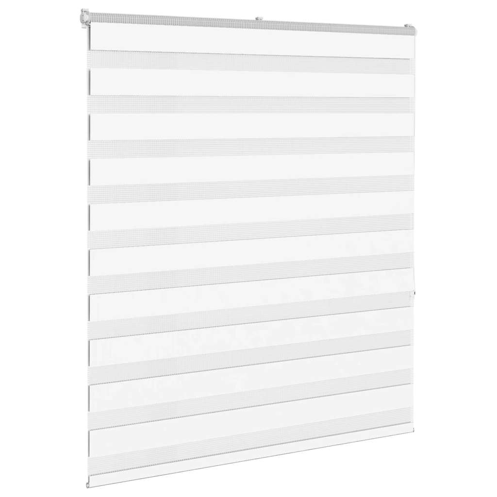 zebragardin hvid 135x150 cm stofbredde 130,9 cm polyester