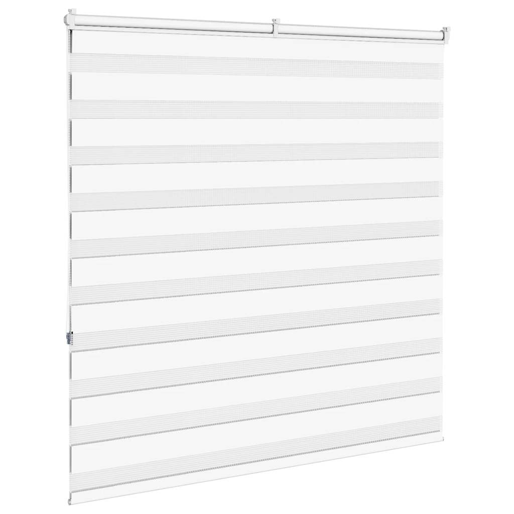 zebragardin hvid 140x150 cm stofbredde 135,9 cm polyester