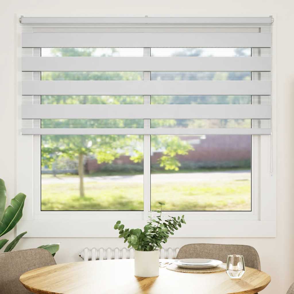 zebragardin hvid 160x150 cm stofbredde 155,9 cm polyester