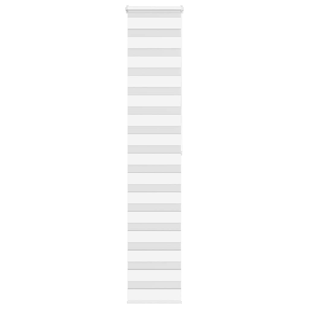 zebragardin hvid 40x200 cm stofbredde 35,9 cm polyester