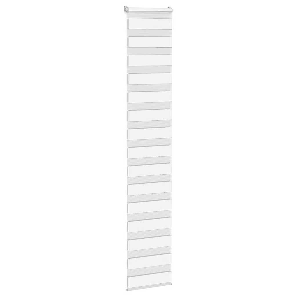 zebragardin hvid 40x200 cm stofbredde 35,9 cm polyester