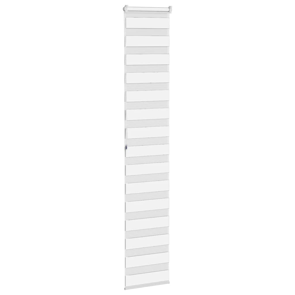 zebragardin hvid 40x200 cm stofbredde 35,9 cm polyester