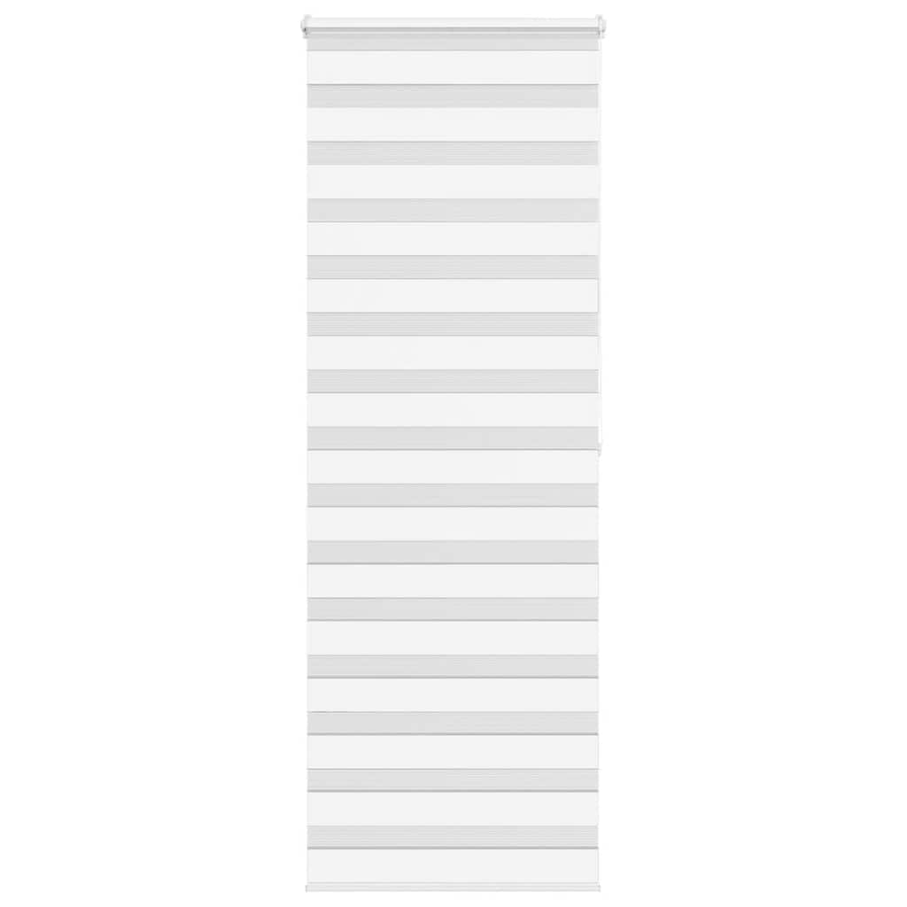 zebragardin hvid 75x200 cm stofbredde 70,9 cm polyester