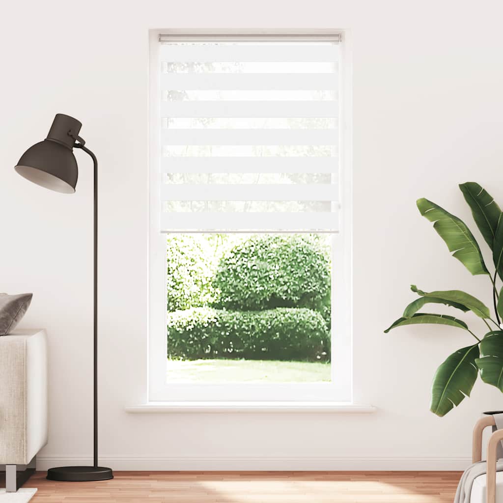 zebragardin hvid 115x200 cm stofbredde 110,9 cm polyester