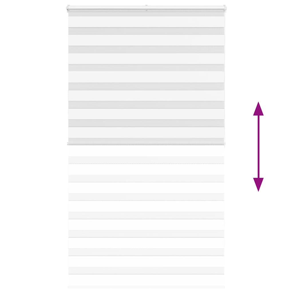 zebragardin hvid 120x200 cm stofbredde 115,9 cm polyester