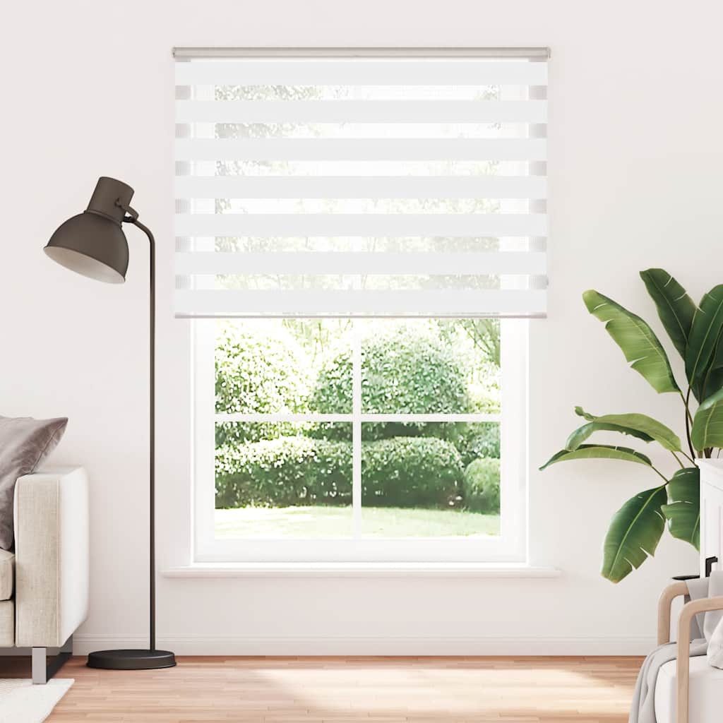 zebragardin hvid 155x200 cm stofbredde 150,9 cm polyester