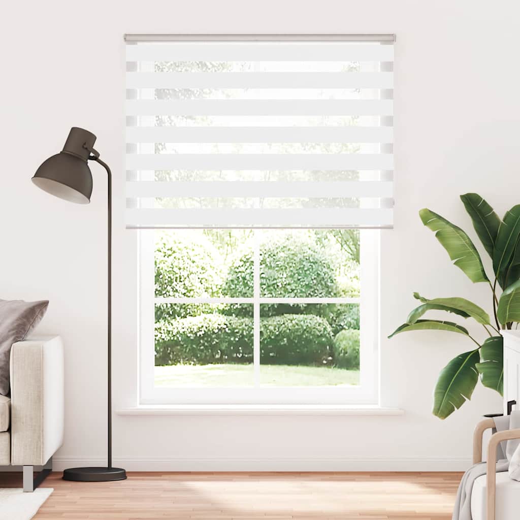 zebragardin hvid 165x200 cm stofbredde 160,9 cm polyester