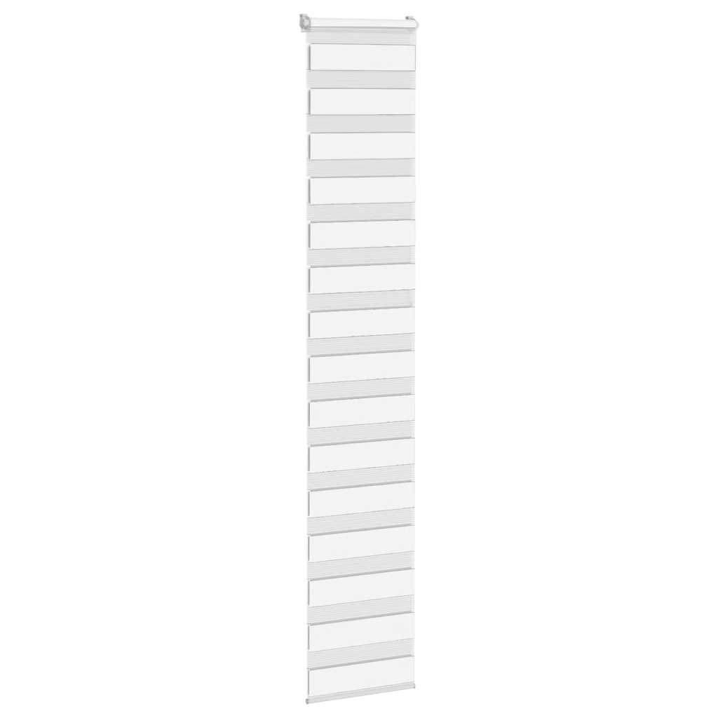 zebragardin hvid 40x230 cm stofbredde 35,9 cm polyester