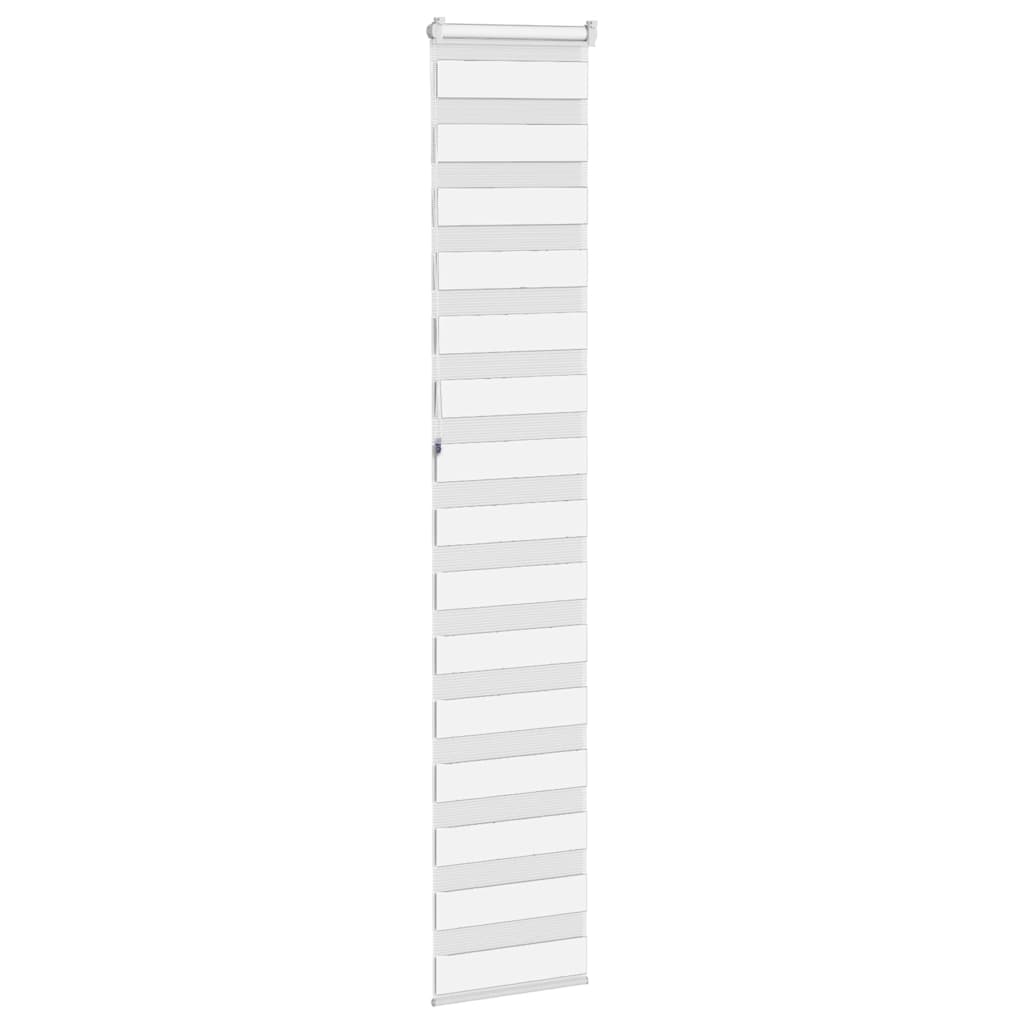 zebragardin hvid 40x230 cm stofbredde 35,9 cm polyester