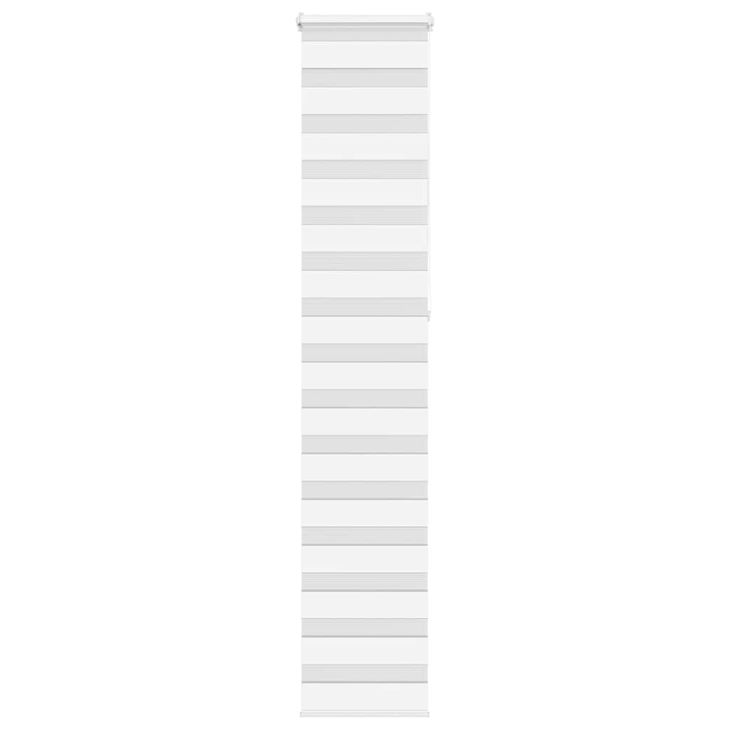 zebragardin hvid 45x230 cm stofbredde 40,9 cm polyester