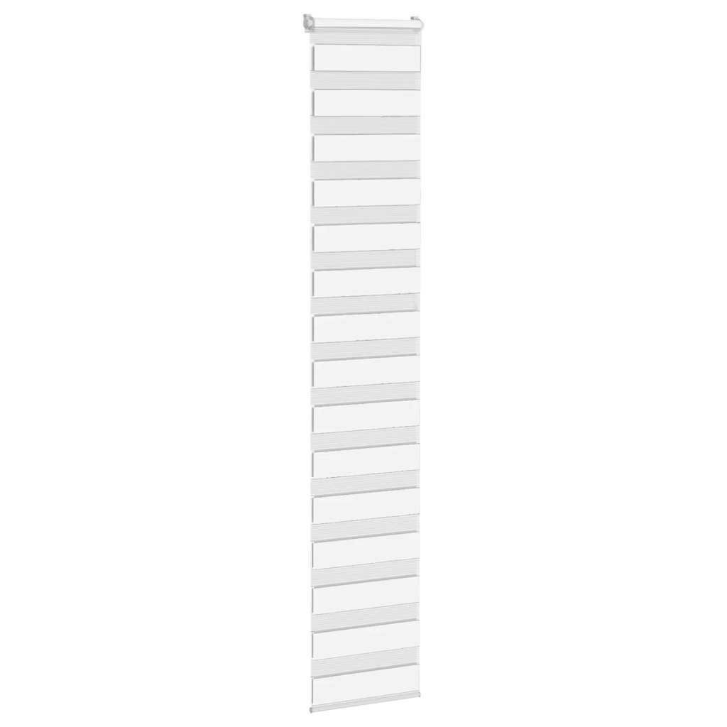 zebragardin hvid 50x230 cm stofbredde 45,9 cm polyester