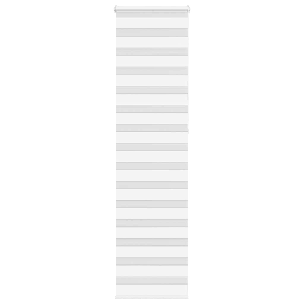 zebragardin hvid 60x230 cm stofbredde 55,9 cm polyester