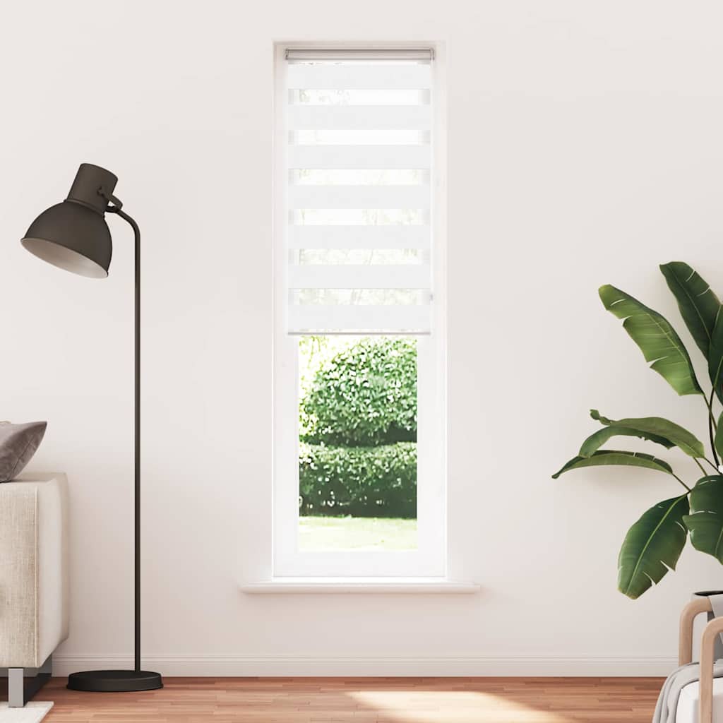 zebragardin hvid 60x230 cm stofbredde 55,9 cm polyester