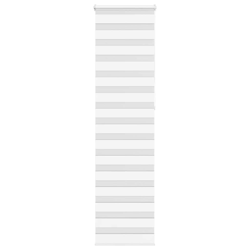 zebragardin hvid 65x230 cm stofbredde 60,9 cm polyester
