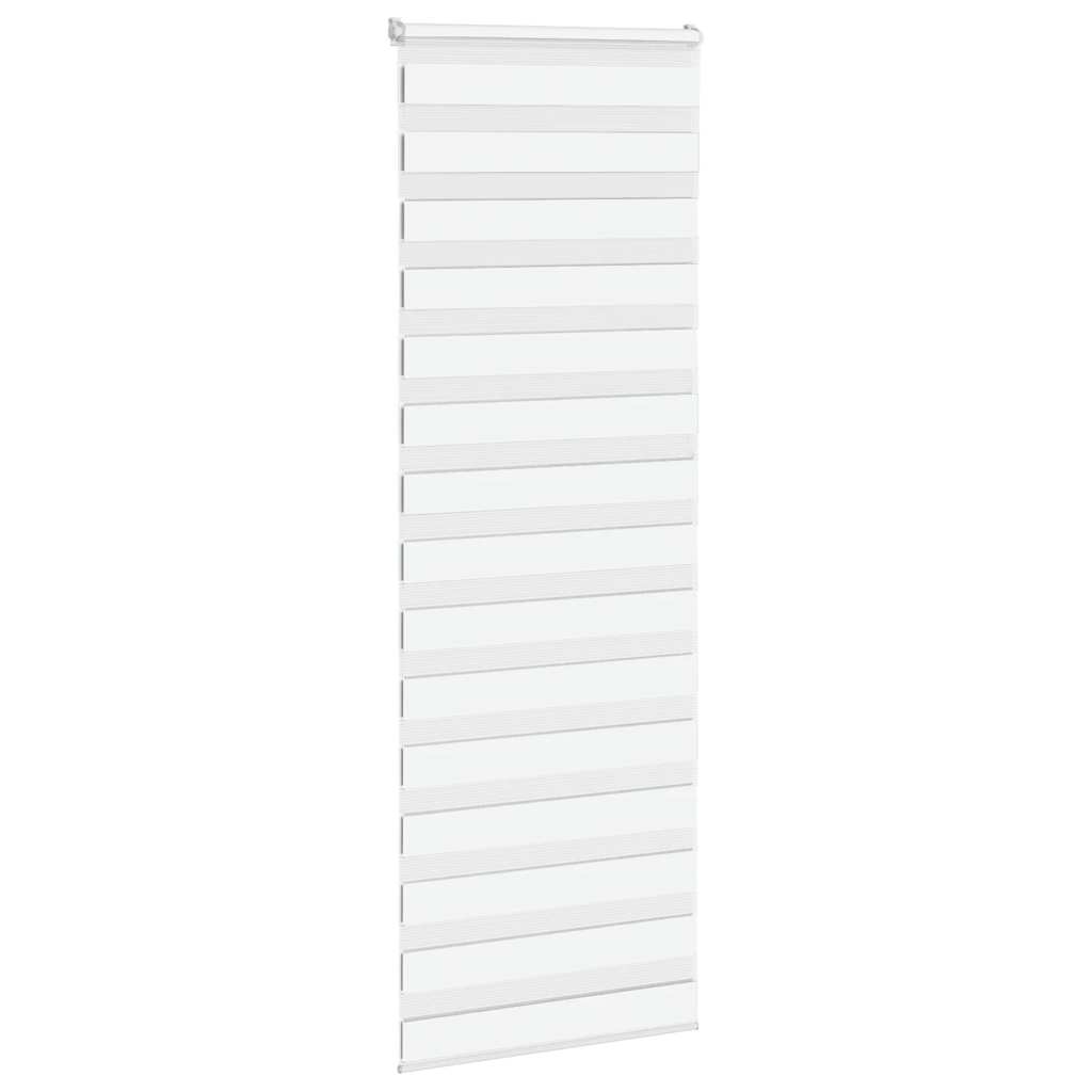 zebragardin hvid 80x230 cm stofbredde 75,9 cm polyester